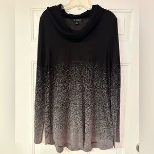 I.N. Studio Ombre Cowl Neck Sweater Dress Size XL